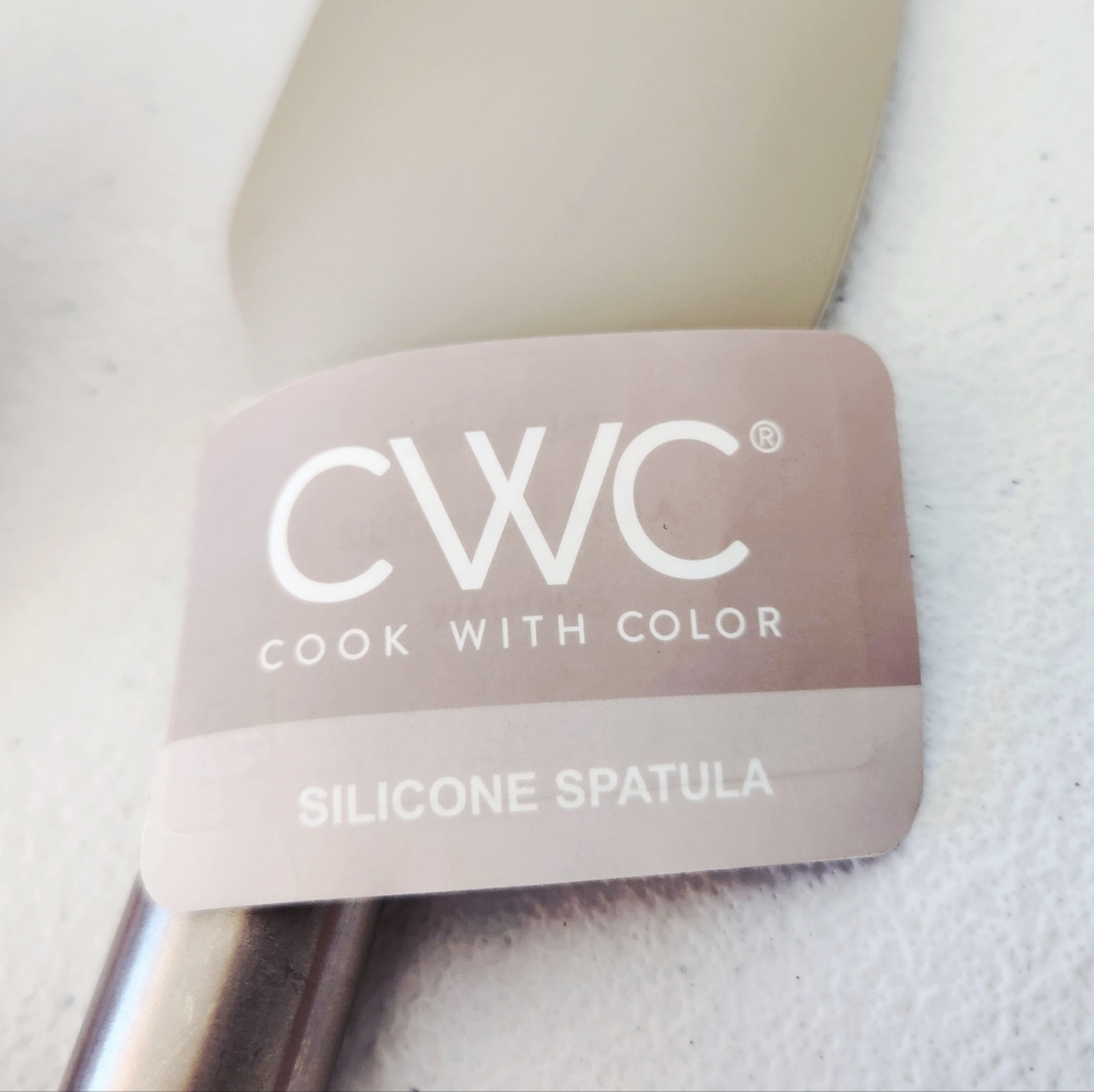 3PC CWC Silicone Spatulas & Slotted Turner Set - Picture 5 of 6
